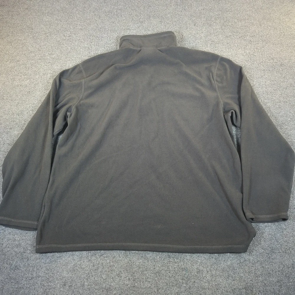 The North Face Mens Polartec Classic Fleece 1/4 Zip Pullover‎ Gray XL #2691